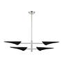 Thumbnail4 of Capistrano 4 Light Brushed Nickel Pendant Chandelier more views