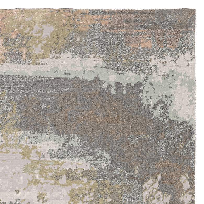 Image 2 Capistrano 5&#39;3 inchx7&#39;6 inch Gray and Pink Abstract Area Rug more views