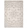 Capistrano Ivory and Gray Floral Area Rug