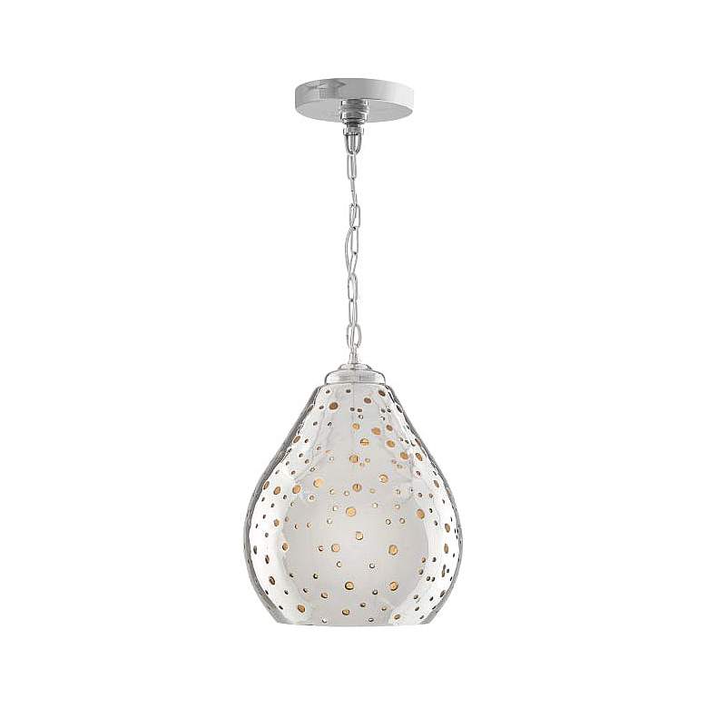 Image 1 Capital 10" Wide Polished Nickel Mini Pendant Light