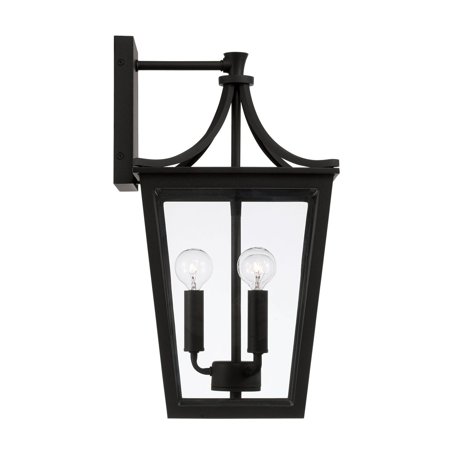 Image 5 Capital Adair 19 1/4" High Black 3-Light Outdoor Wall Light more views
