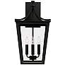 5_Capital Adair 23 1/4" High Black 4-Light Outdoor Wall Light more views