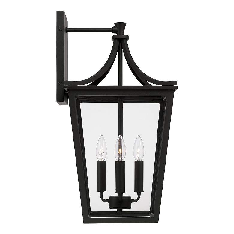 Image 6 Capital Adair 23 1/4" High Black 4-Light Outdoor Wall Light more views