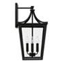 6_Capital Adair 23 1/4" High Black 4-Light Outdoor Wall Light more views
