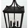 Capital Adair 23" High Black 4-Light Outdoor Hanging Light