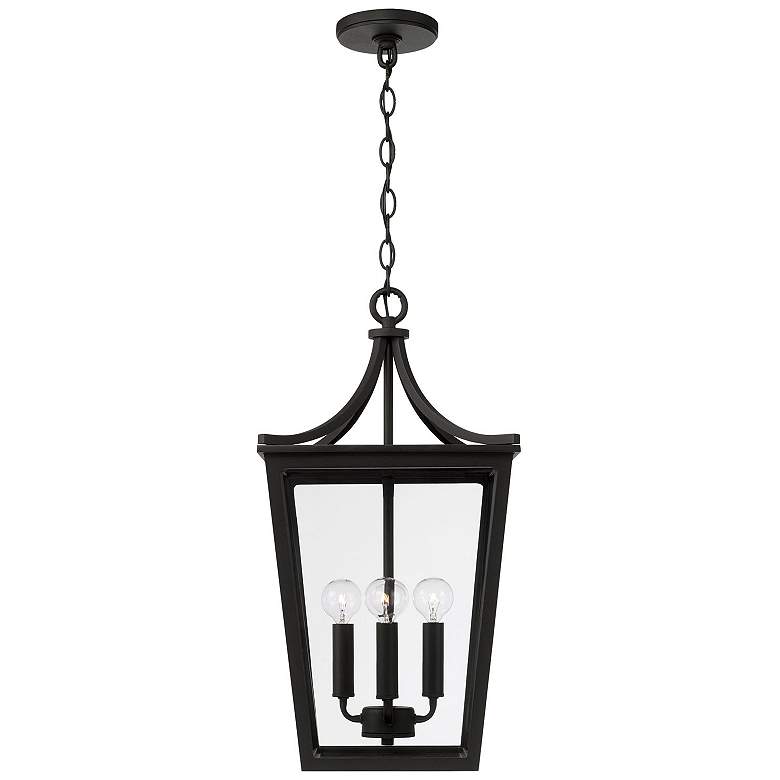 Image 4 Capital Adair 23" High Black 4-Light Outdoor Hanging Light more views