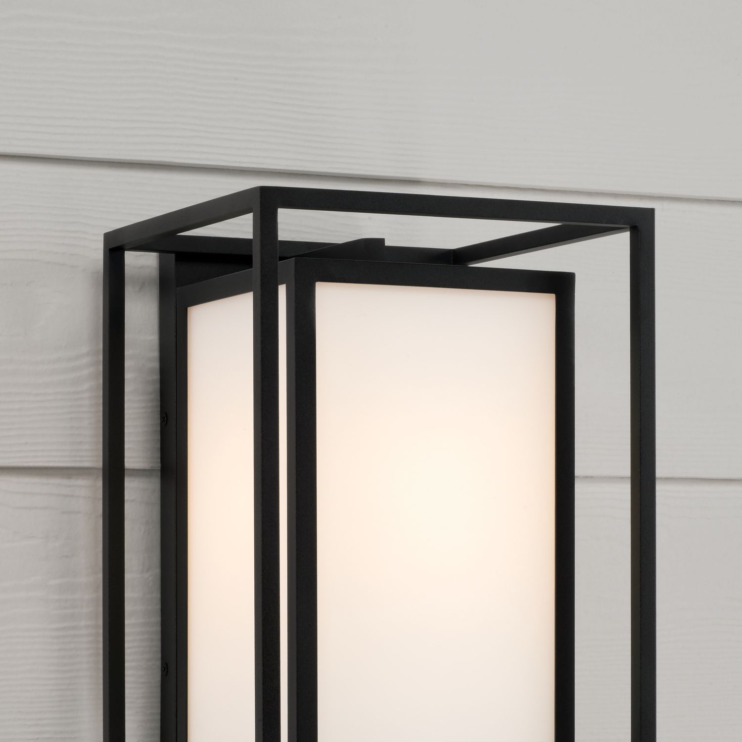 Image 3 Capital Aiden 14" High Black Outdoor Wall Light more views