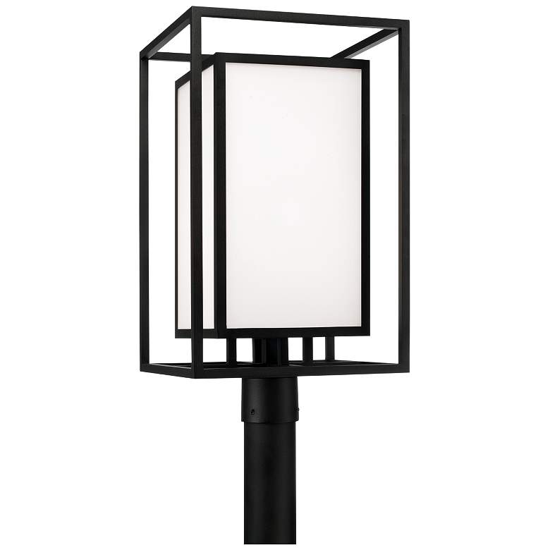 Image 2 Capital Aiden 22 1/4" High Black Outdoor Post Light