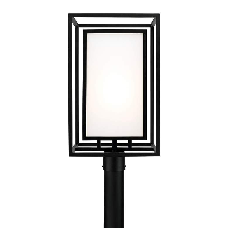 Image 4 Capital Aiden 22 1/4" High Black Outdoor Post Light more views