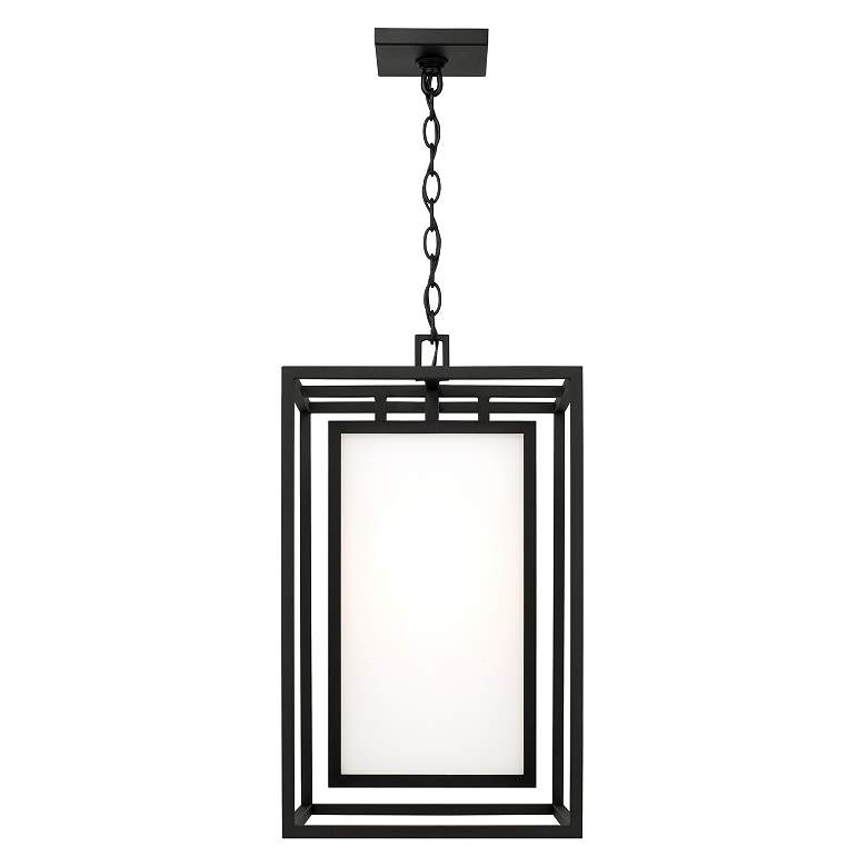 Image 4 Capital Aiden 22" High Black Outdoor Hanging Light more views