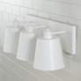 Thumbnail3 of Capital Alden 24" Wide Matte White 3-Light Bath Light more views