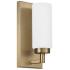 Capital Alyssa 11" High Aged Brass Wall Sconce