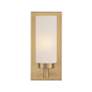 5_Capital Alyssa 11" High Aged Brass Wall Sconce more views