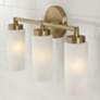 3_Capital Alyssa 19" Wide Aged Brass 3-Light Bath Light more views