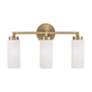 4_Capital Alyssa 19" Wide Aged Brass 3-Light Bath Light more views