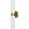 Capital Alyssa 20 1/2" High Aged Brass 2-Light Wall Sconce