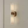 1_Capital Alyssa 20 1/2" High Aged Brass 2-Light Wall Sconce