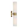 Capital Alyssa 20 1/2" High Aged Brass 2-Light Wall Sconce