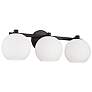 2_Capital Ansley 22 3/4" Wide Matte Black 3-Light Bath Light