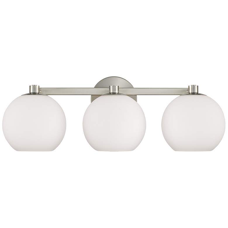 Image 5 Capital Ansley 22 3/4"W Brushed Nickel 3-Light Bath Light more views