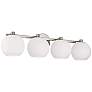2_Capital Ansley 31"W Brushed Nickel 4-Light Vanity Bath Light