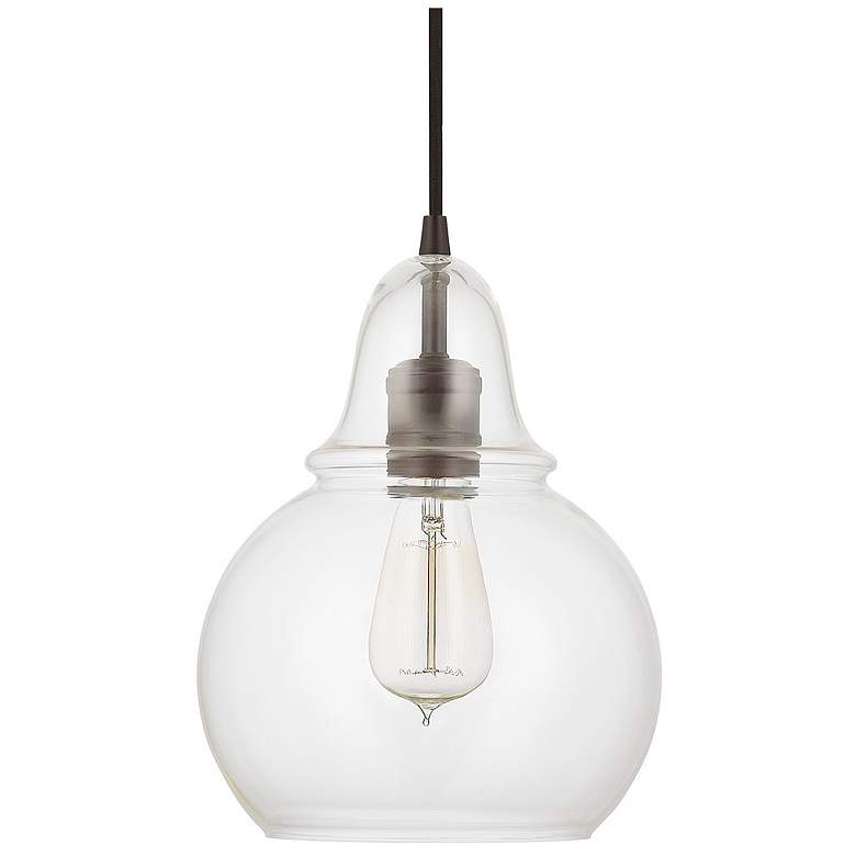 Image 1 Capital Ashlyn 8 1/4" Wide Burnished Bronze Mini Pendant