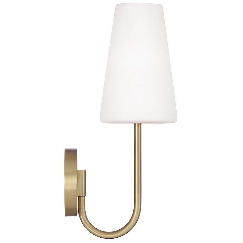 Image 6 Capital Averitt 17 1/4" High Aged Brass Wall Sconce more views