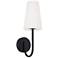 Capital Averitt 17 1/4" High Matte Black Wall Sconce