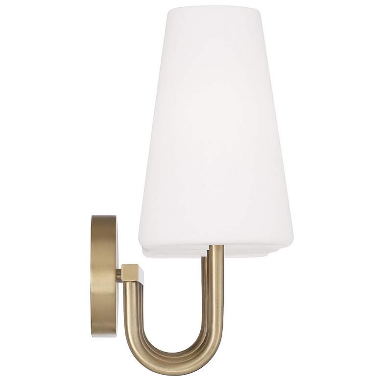 Image 6 Capital Averitt 24"W Aged Brass 3-Light Vanity Bath Light more views