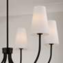 3_Capital Averitt 37 1/4" Wide Matte Black 6-Light Chandelier more views