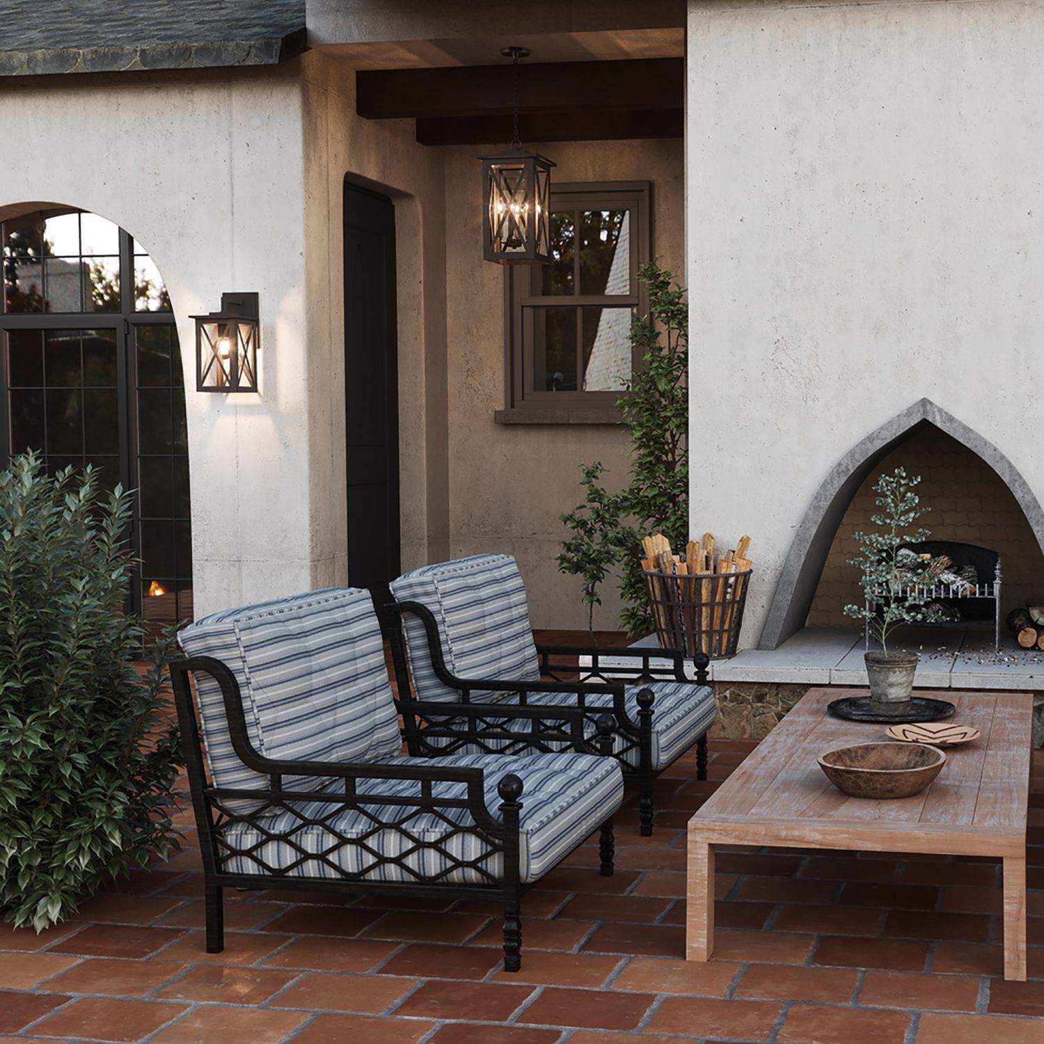 Image 3 Capital Avondale 21 1/4"H Oiled Bronze Outdoor Hanging Light more views