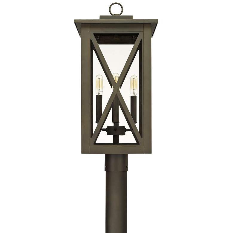 Image 1 Capital Avondale 23 3/4 inchH Oiled Bronze Outdoor Post Light