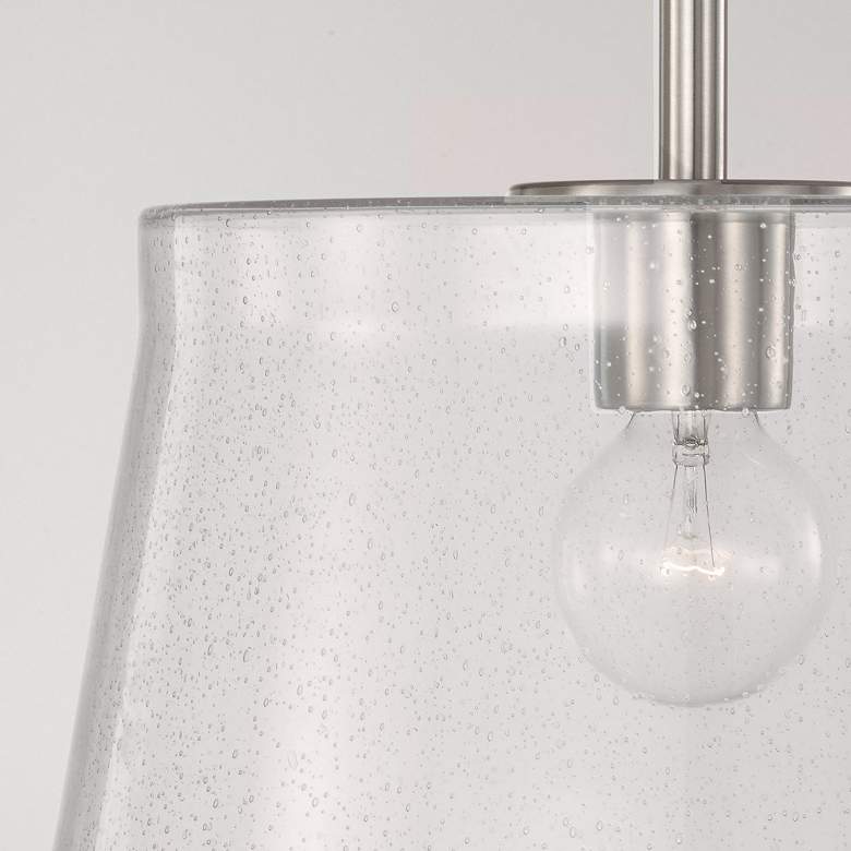 Image 3 Capital Baker 14 1/4" Wide Brushed Nickel Ceiling Light more views