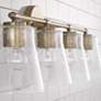 3_Capital Baker 31 3/4"W Aged Brass 4-Light Vanity Bath Light more views