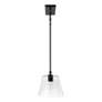 4_Capital Baker 44 1/2"W Matte Black 3-Light Linear Chandelier more views
