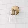 Thumbnail1 of Capital Baker 9 1/4" High Aged Brass Wall Sconce
