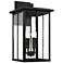 Capital Barret 21 1/2" High Black 4-Light Outdoor Wall Light