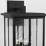 4_Capital Barret 21 1/2" High Black 4-Light Outdoor Wall Light more views