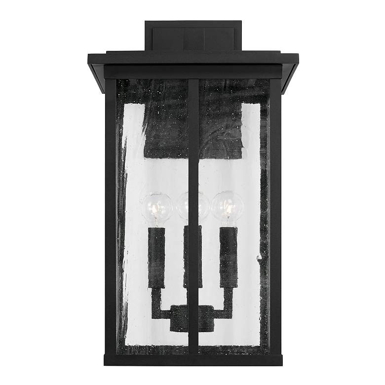 Image 5 Capital Barret 21 1/2" High Black 4-Light Outdoor Wall Light more views