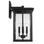 6_Capital Barret 21 1/2" High Black 4-Light Outdoor Wall Light more views
