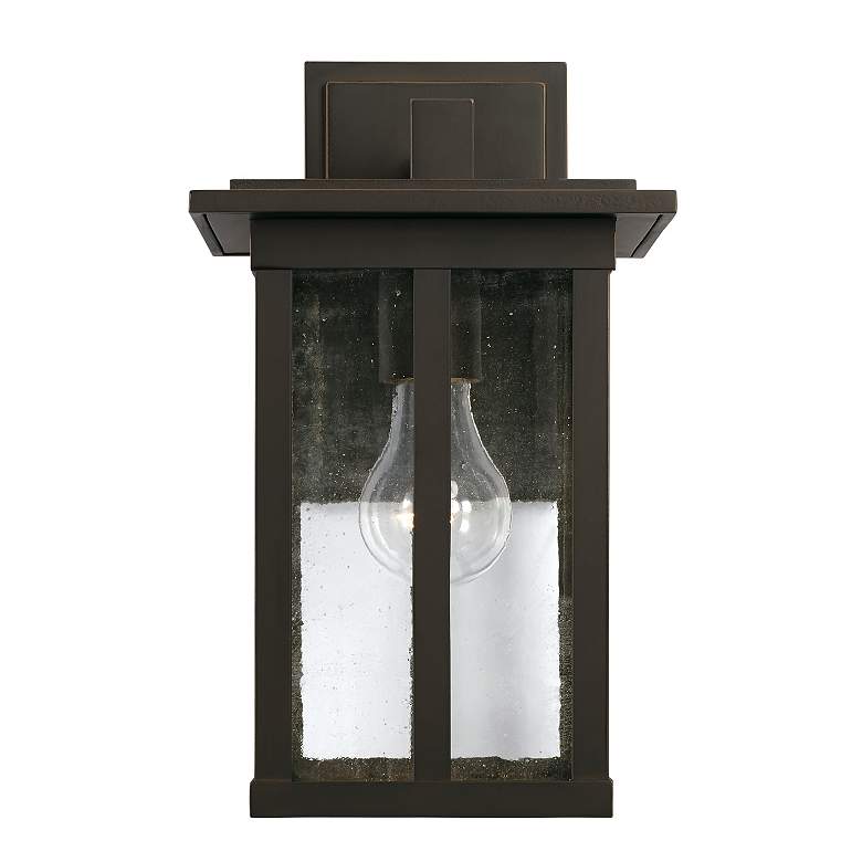 Image 4 Capital Barrett 12 1/4" High Oiled Bronze Outdoor Wall Light more views
