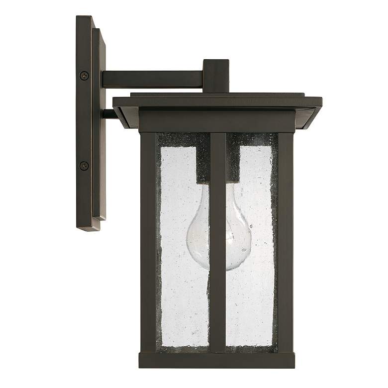 Image 5 Capital Barrett 12 1/4" High Oiled Bronze Outdoor Wall Light more views