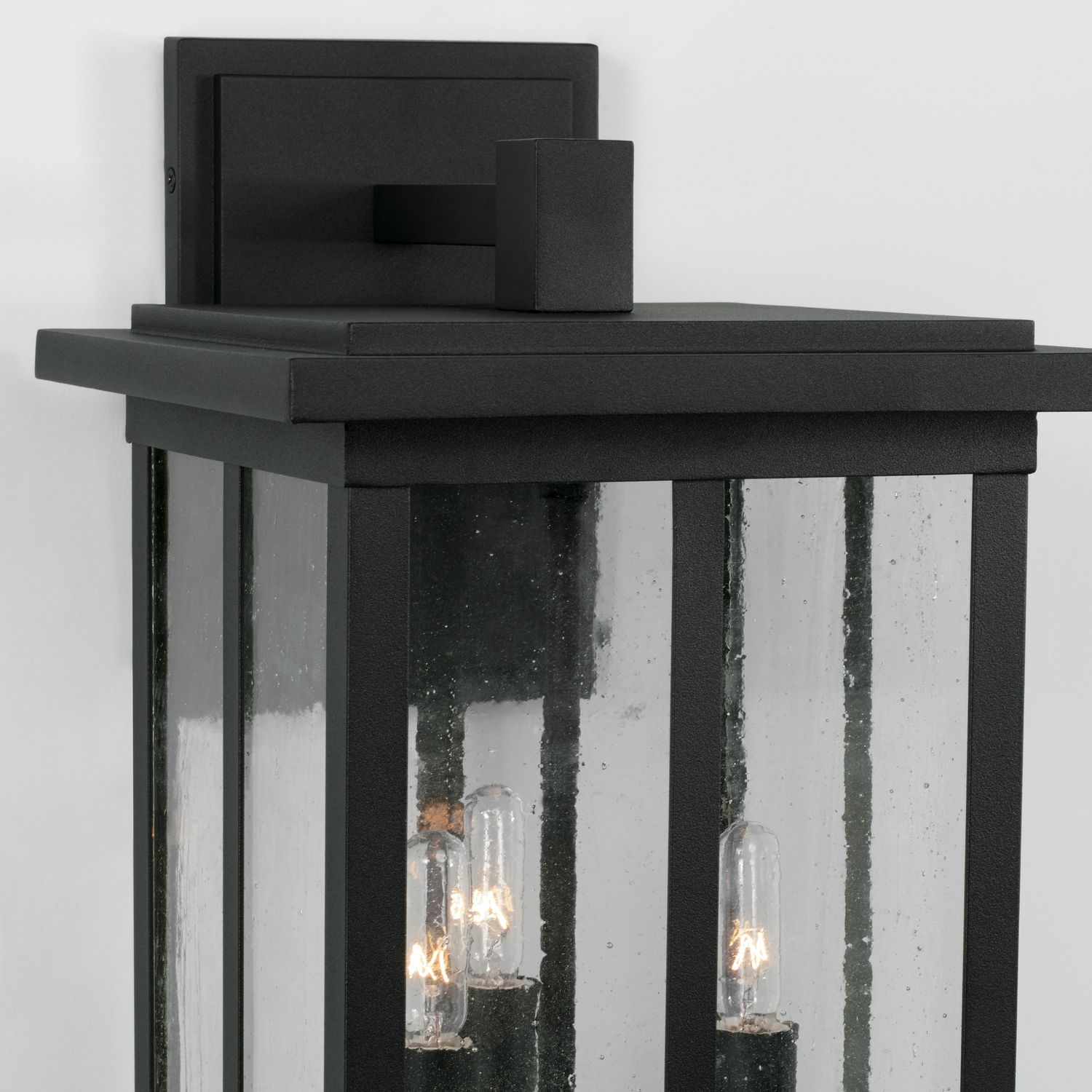 Image 3 Capital Barrett 18" High Black 3-Light Outdoor Wall Light more views