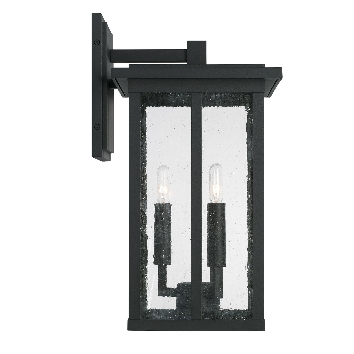 Image 5 Capital Barrett 18" High Black 3-Light Outdoor Wall Light more views