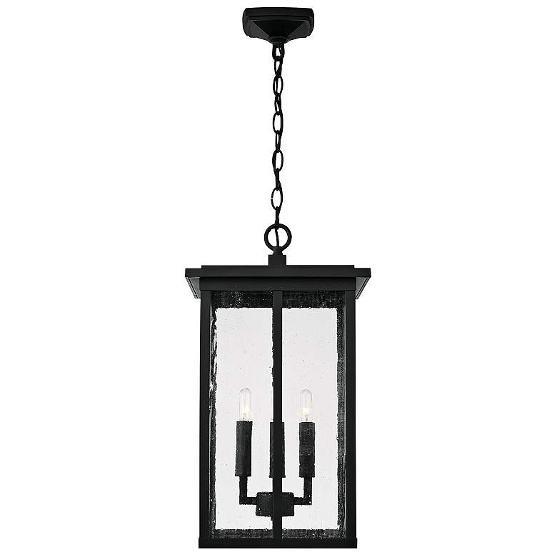 Image 4 Capital Barrett 21" High Black Outdoor Hanging Light more views