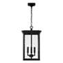 4_Capital Barrett 21" High Black Outdoor Hanging Light more views