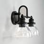3_Capital Baxter 11" High Matte Black 2-Light Wall Sconce more views