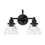 4_Capital Baxter 11" High Matte Black 2-Light Wall Sconce more views