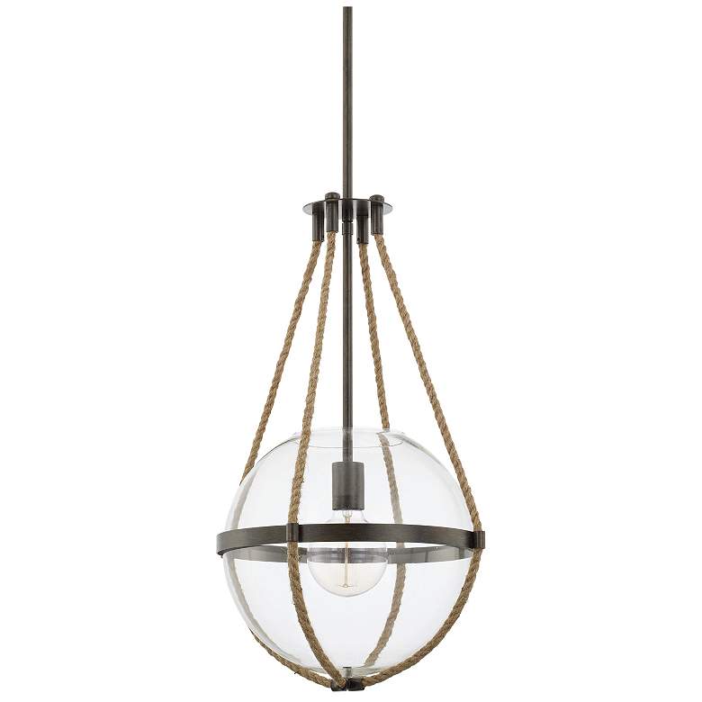 Image 1 Capital Beaufort 13 1/4" Wide Nordic Gray Pendant Light