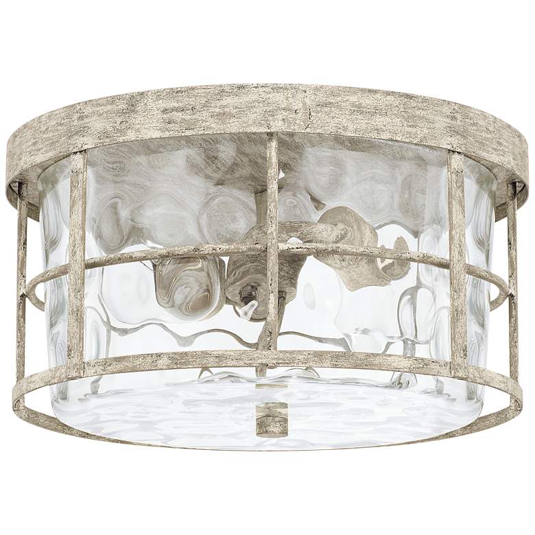 Image 2 Capital Beaufort 13" Wide Mystic Sand 2-Light Ceiling Light